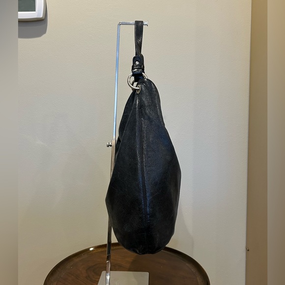 Hobo International Hobo Shoulder Leather Handbag Black EUC - Picture 3 of 16